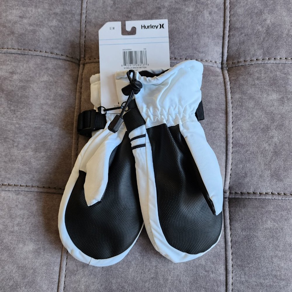 NWT Hurley Women's Bella Snow Mittens Size S/M - Picture 3 of 4